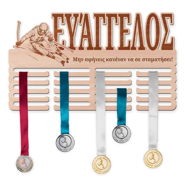 Κρεμάστρα μεταλλίων - Αλπικό σκι, άνδρας
